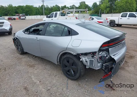 2025 Toyota Prius Le z USA, uszkodzony, nr VIN JTDACAAU1S3051396